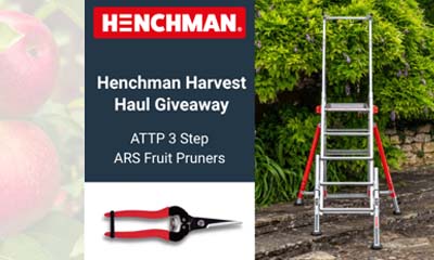 Win a Henchman 3-Step Ladder and Pruner Bundle