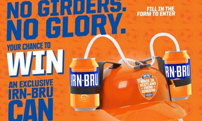 Free Irn-Bru Can Cap