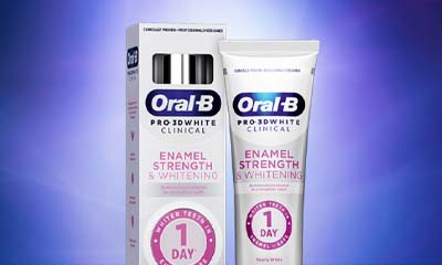 Free Oral-B Enamel Strength & Whitening Toothpaste