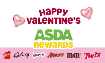 Free ASDA Valentine's Cashpot Prizes