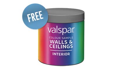 Free Valspar Paint Sample Pot
