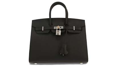 Win a Herm&egrave;s Birkin 25 Black Togo Bag